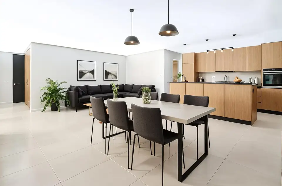 Render interno App. 5 - 4½ locali, Piano terra