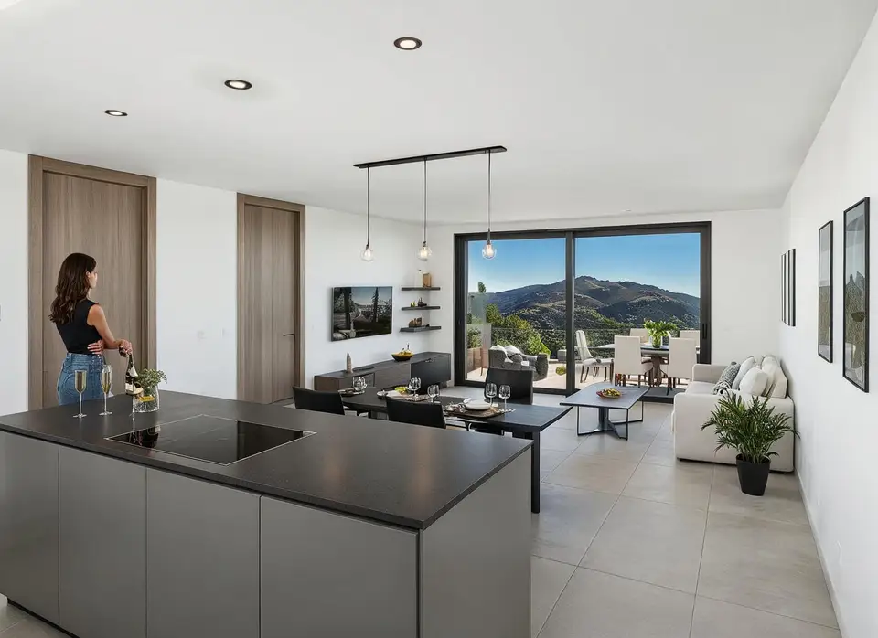 Render interno App. 4 - 2½ locali, Piano terra